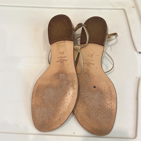 Valentino gold sandals - Picture 3 of 3